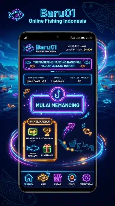 Tampilan awal aplikasi baru01 dengan berbagai pilihan aplikasi.